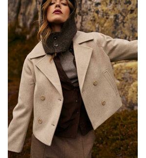 Moodo Plášť dámský krátký KORZO